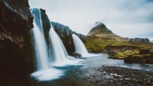 Kirkjufellfoss in Snæfellsnes