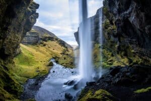 Kvernufoss waterfall