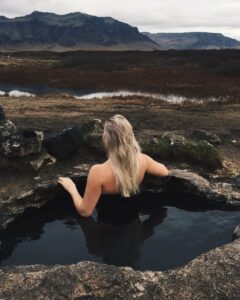 Landbrotalaug hot spring