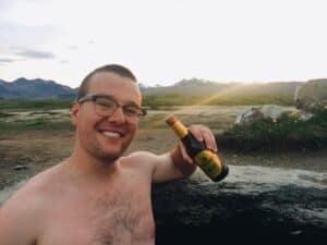 Landbrotalaug hot spring Landbrotalaug hot spring