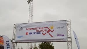 Midnight run Reykjavik