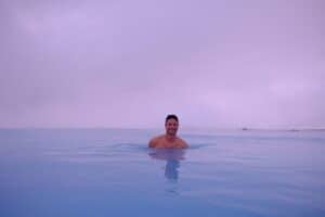 Mývatn nature baths in October