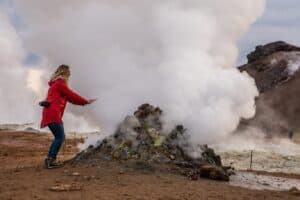 Námaskarð Geothermal steam