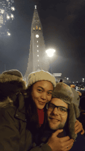 New Year's eve in Reykjavik