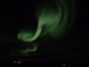 Northern lights in Höfn