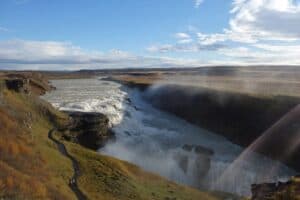 October by Gullfoss