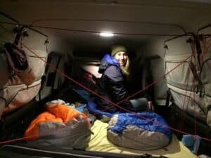 October in a Camper Van