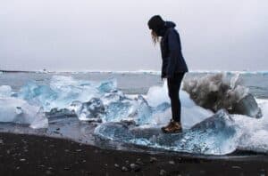 On the Crystal beach