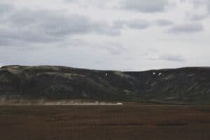 On the road in Iceland