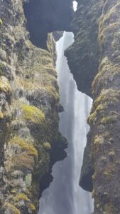 On top of Skógafoss
