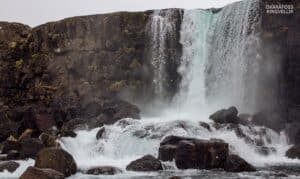 Öxaráfoss Þingvellir