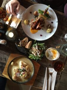 Pakkhús restaurant food