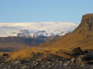 Parking lot at Reynisfjara