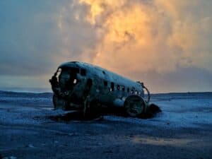 Plane wreck on Sólheimasandur beach