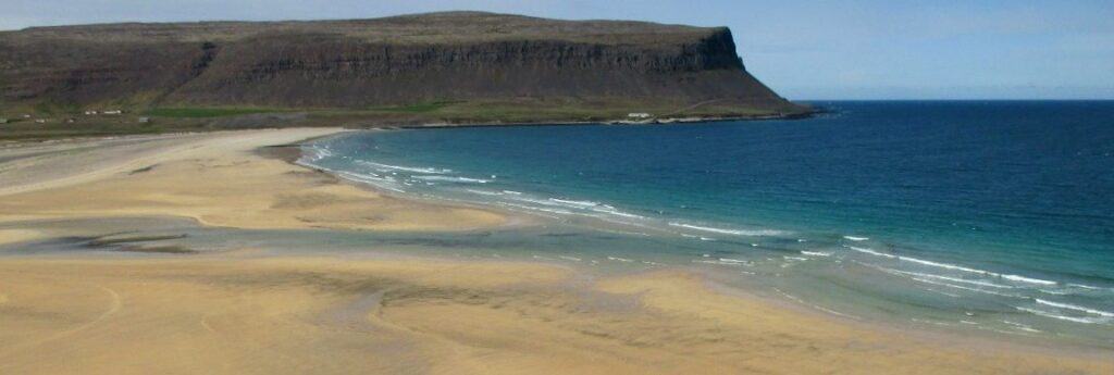 Látrabjarg beach in Iceland