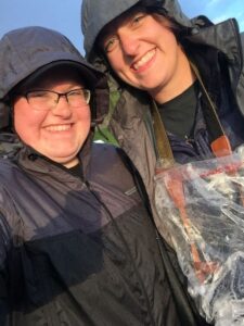 Prepping for Seljalandsfoss Prepping for Seljalandsfoss