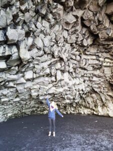 Reaching for Basalt columns