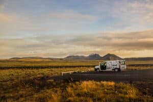 Rented Camper Van
