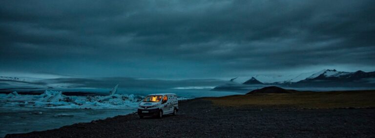 rent.is campervan jökulsárlón Iceland