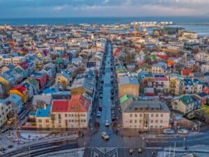 Reykjavik from Hallgrímskirkja