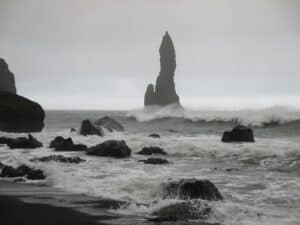 Reynisdrangar in the south