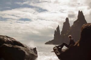 Reynistangar rock formations