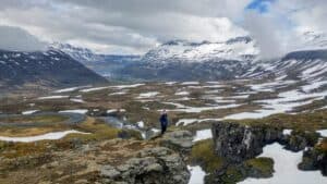 Road down to Seyðisfjörður