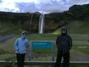 Seljalandsfoss at Night