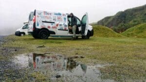 September Camping in Iceland