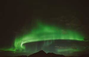 September Northern Lights in Iceland