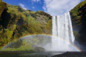 Skógafoss Rainbow