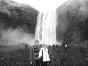Skógafoss in late August Skógafoss in late August