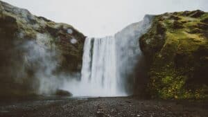 Skógafoss in the fall