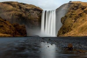 Skógafoss waterfall