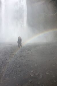 Skógafoss waterfall