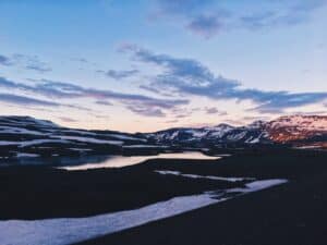 Snæfellsnes in Sunset
