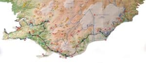 South Iceland Camping Trip map