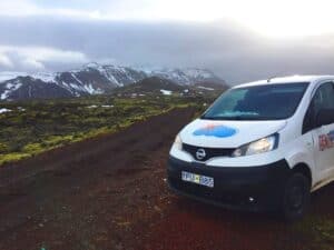 South Iceland in a camper
