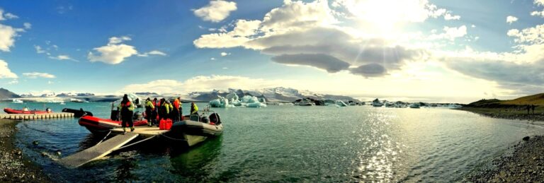 Summer ICeland jökulsárlón glacier lagoon