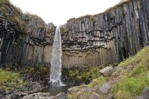 Svartifoss falls