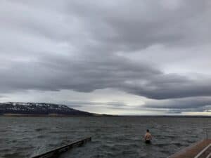Swimming in Laugarvatn