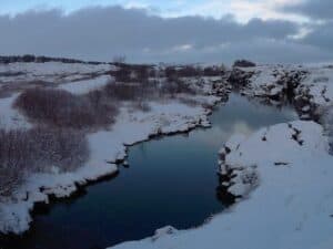 Þingvellir in November