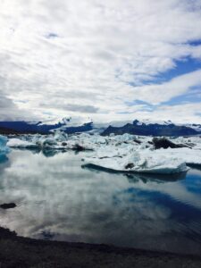 The Amazing glacier lake