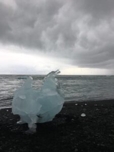 The Crystal beach in south Iceland