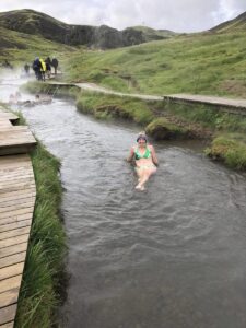 The Hot river Reykjadalur