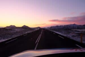 The Ring road in October