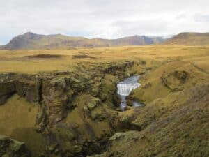 The Trek above Skógafoss