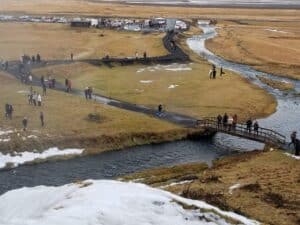 The view from Seljalandsfoss