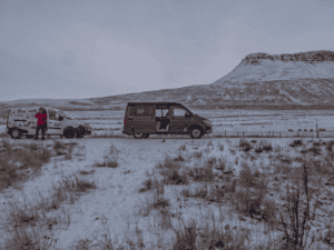 Touring in Camper vans