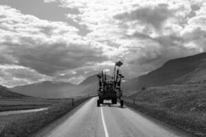 Tractors in Iceland